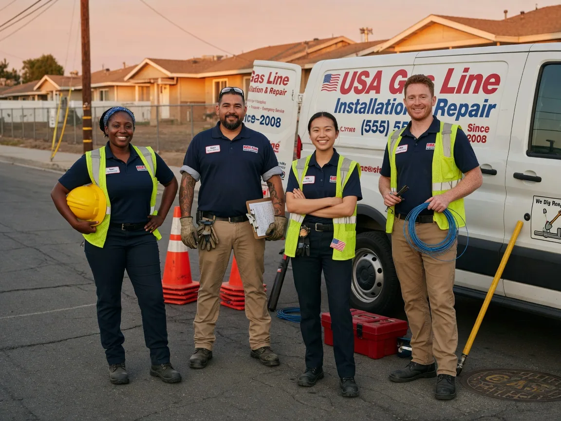 Gas Line Installation company in Pencil Bluff, AR